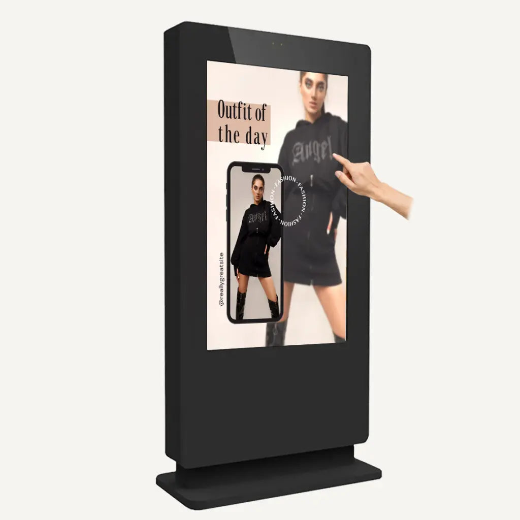 Freestanding PCAP Outdoor Touch Screen Poster